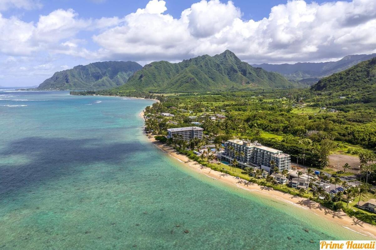 Beautiful Beachfront Condo Laie Buitenkant foto