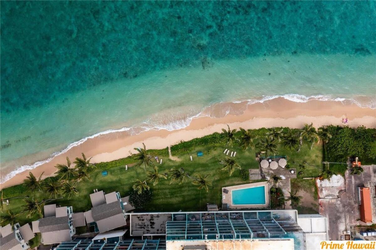 Beautiful Beachfront Condo Laie Buitenkant foto