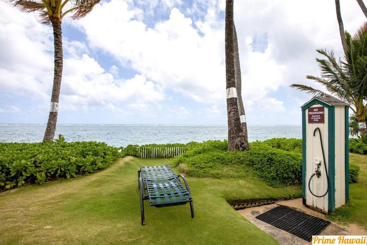 Beautiful Beachfront Condo Laie Buitenkant foto