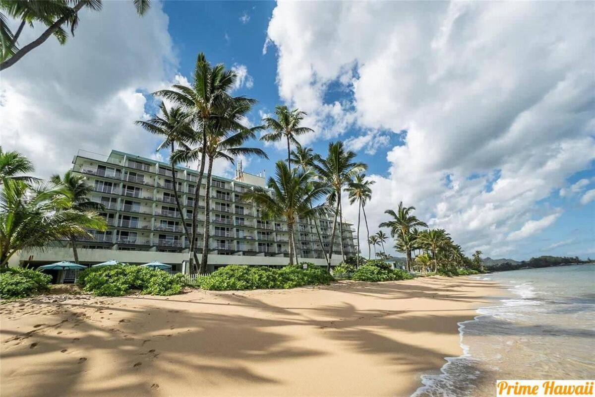 Beautiful Beachfront Condo Laie Buitenkant foto