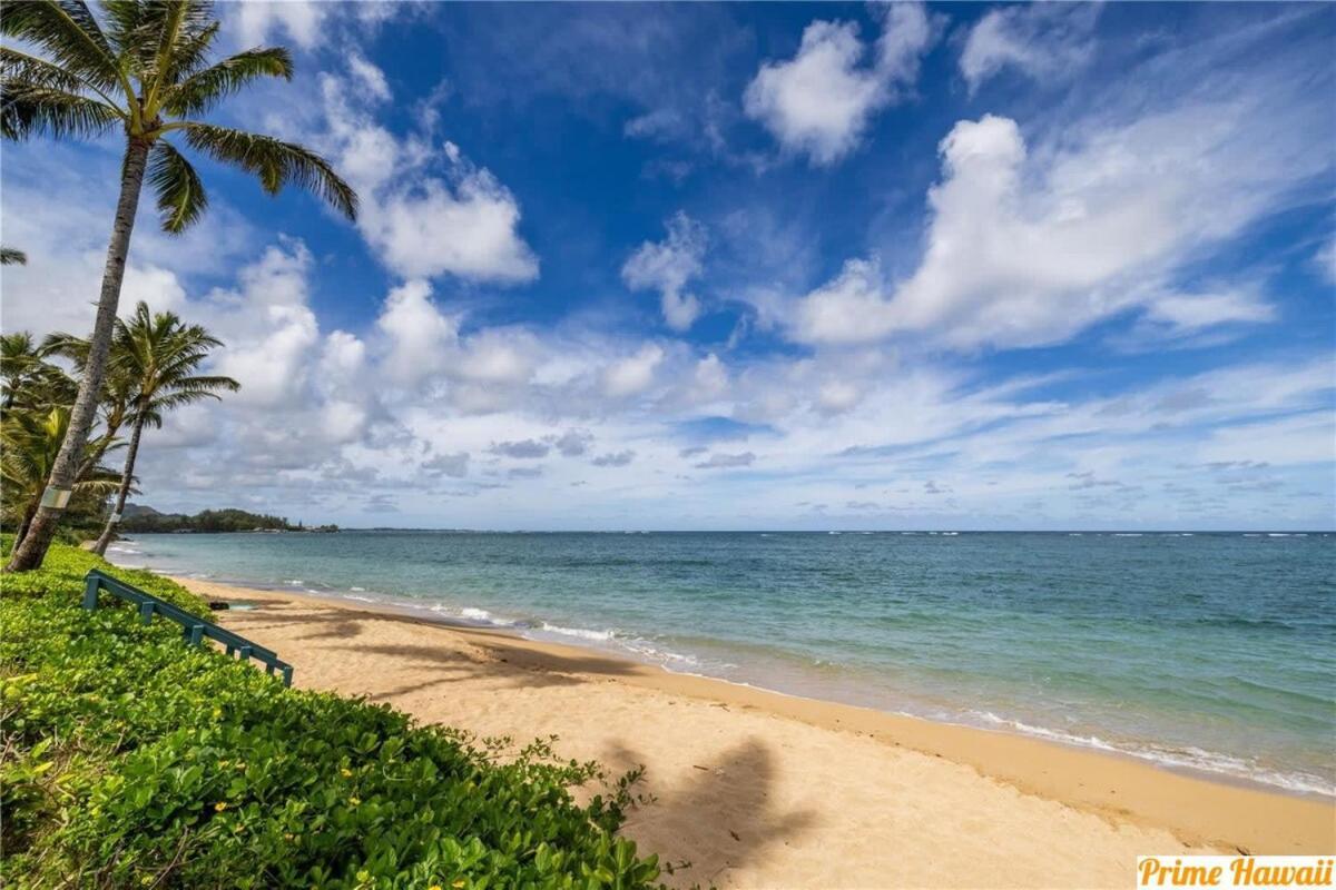 Beautiful Beachfront Condo Laie Buitenkant foto