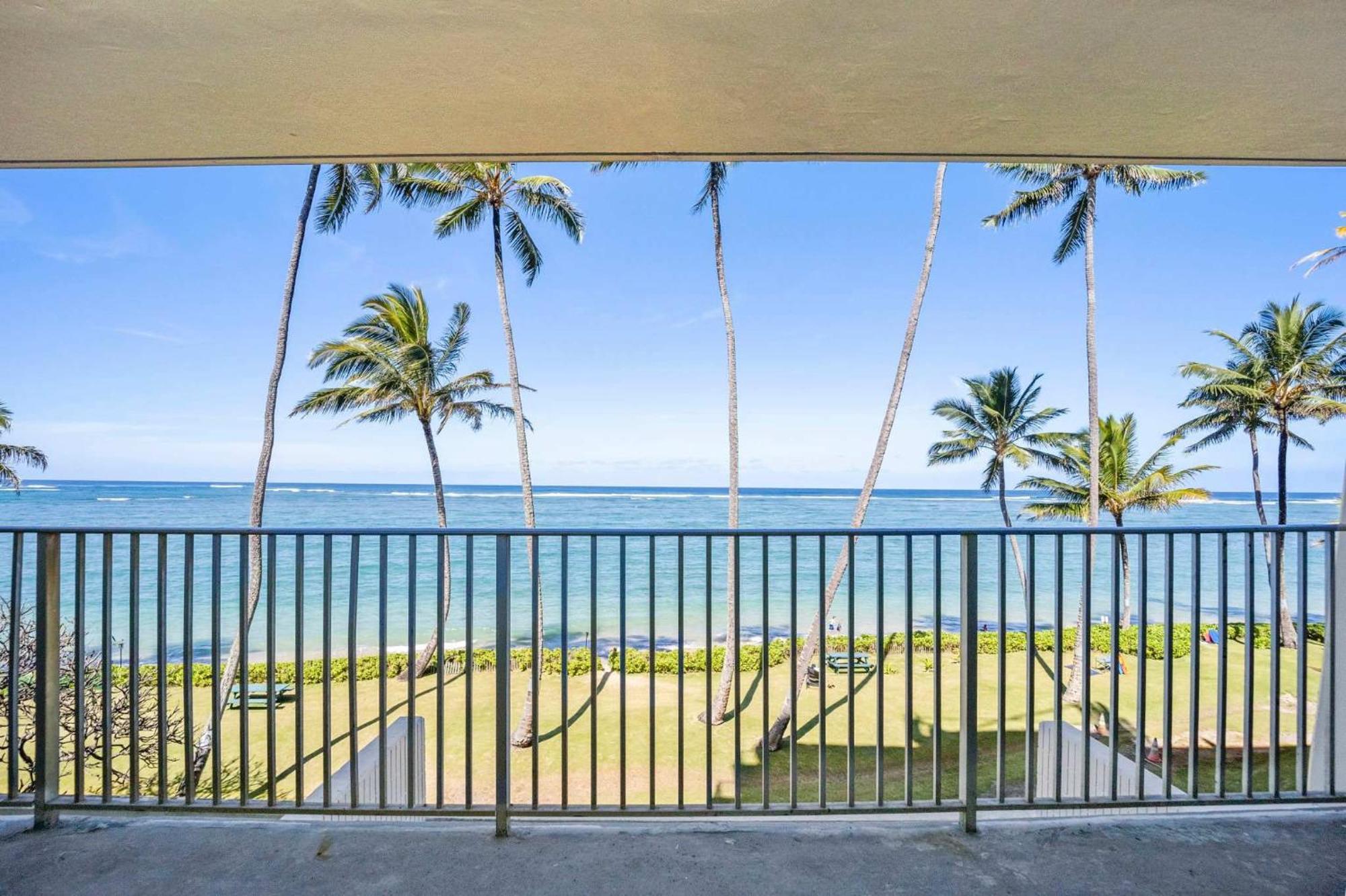 Beautiful Beachfront Condo Laie Buitenkant foto