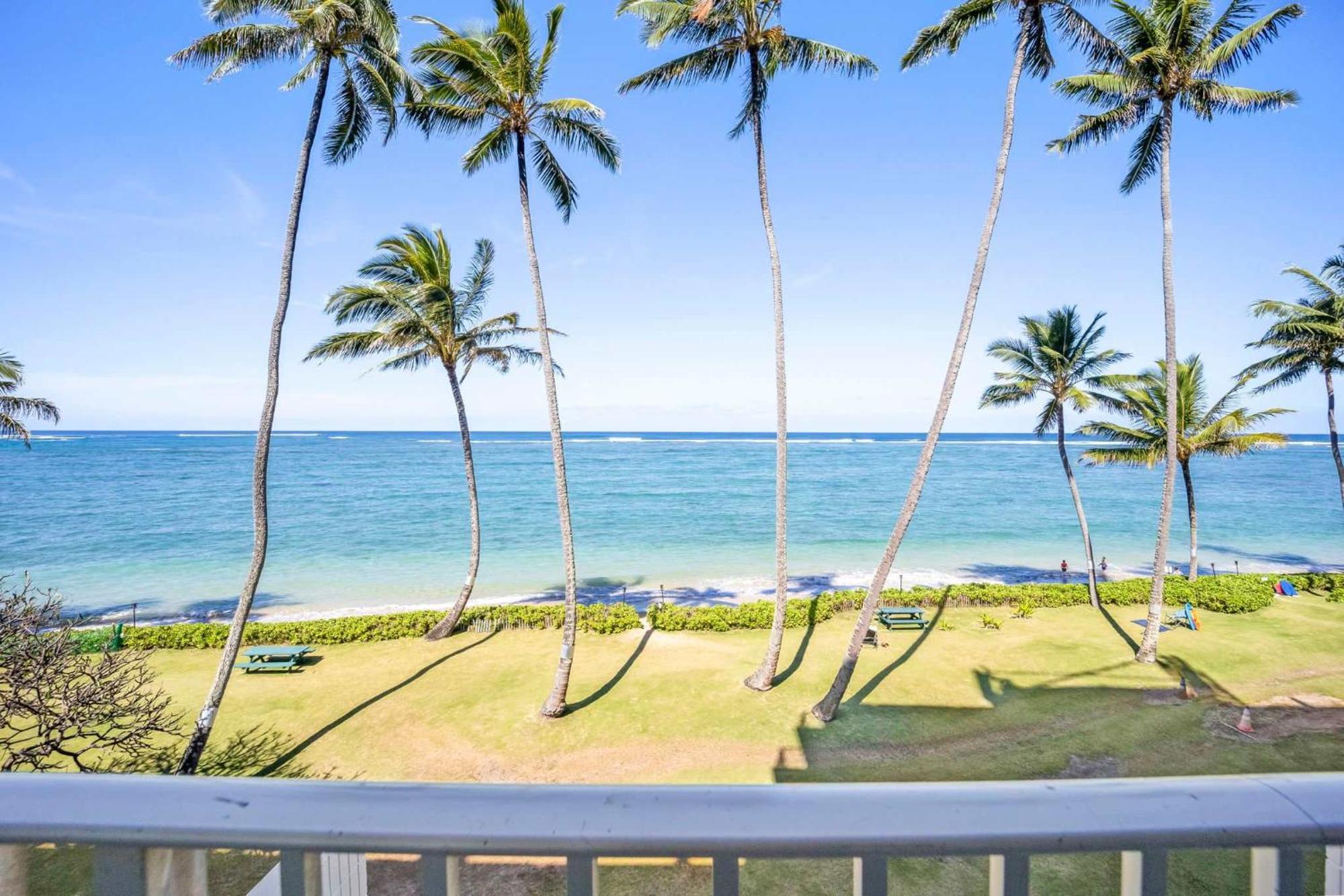 Beautiful Beachfront Condo Laie Buitenkant foto