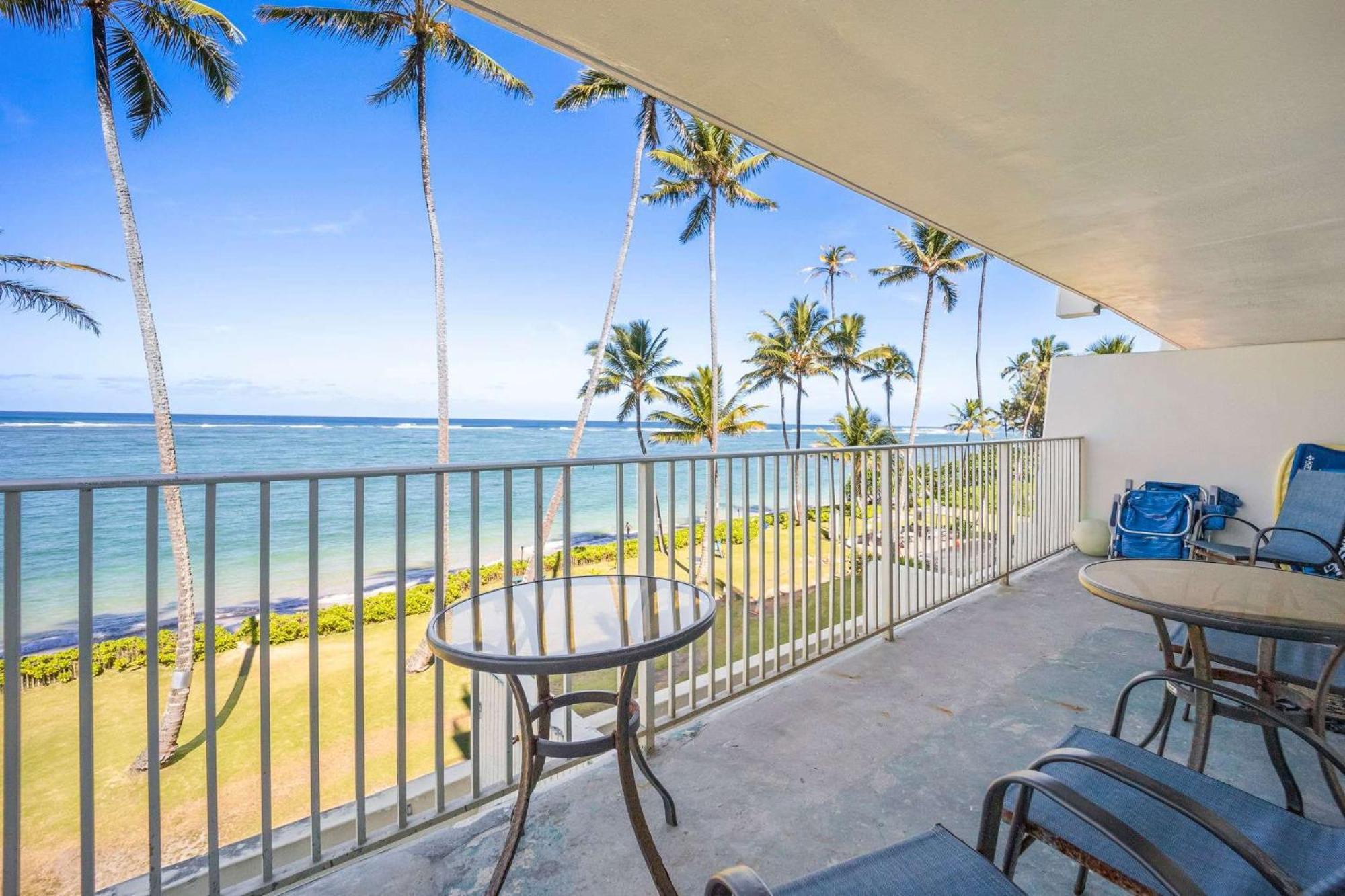 Beautiful Beachfront Condo Laie Buitenkant foto